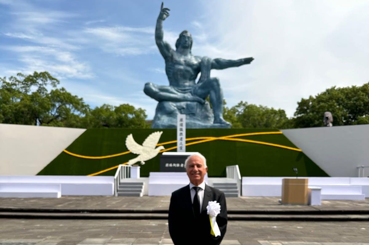 Ambassador Bouhlal at Nagasaki