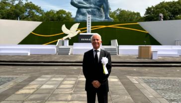 Ambassador Bouhlal at Nagasaki